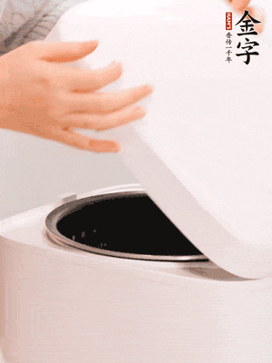 泡發(fā)香菇的水和調(diào)好的醬汁混合在一起，倒入電飯煲中，煮飯。