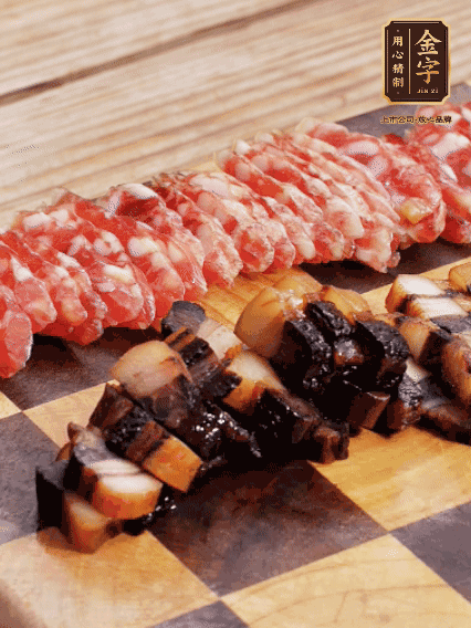 金字二八臘腸、金字醬油肉切薄片